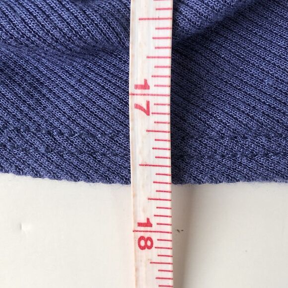 Marine Layer Women’s Ribbed Twist Front Purple Short Sleeve T-shirt Size Small - Picture 7 of 12